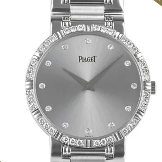 Piaget Dancer 32mm White gold Silver