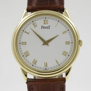 Piaget Gouverneur 90970 33mm Yellow gold White