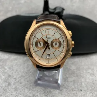 Piaget Gouverneur G0A37112 43mm Rose gold Silver