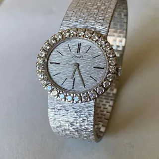 Piaget Limelight 9804 27mm White gold Gray