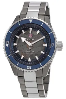 Rado Captain Cook R32128202 Ceramic and Titanium and Stainless steel Blue