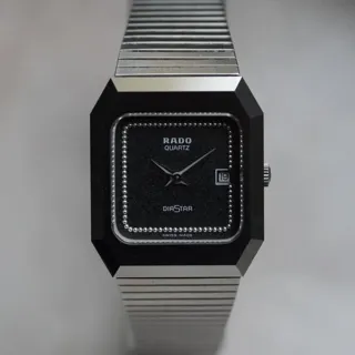 Rado Diastar 111.0140.3 25mm Stainless steel Black