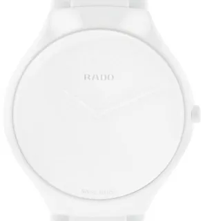 Rado True Thinline R27015012 39mm White ceramic White