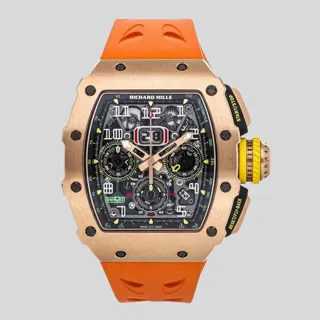 Richard Mille RM 011 RM 11-03 44mm Rose gold Skeletonized