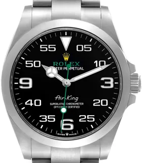 Rolex Air King 126900 Stainless steel Black