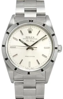 Rolex Air King 14010M 34mm Silver