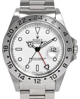 Rolex Explorer II 16570 ( II 16570 ) 40mm Stainless steel White