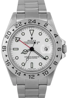 Rolex Explorer II 16570 ( II 16570 ) 40mm Stainless steel White