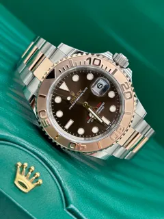 Rolex Yacht-Master 126621-0001 Oystersteel and Everose gold Brown