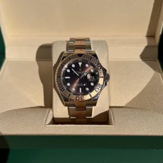 Rolex Yacht-Master 40 116621 40mm Yellow gold and Stainless steel Brown