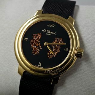 S.T. Dupont 193 Yellow gold and Stainless steel Black 1993