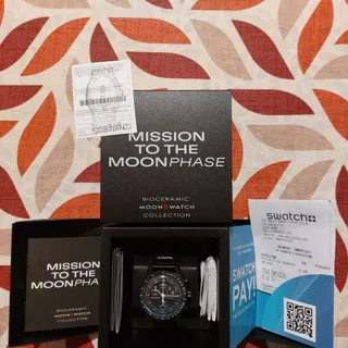 Swatch Moonswatch SO33B700 42mm Ceramic Black