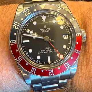 Tudor Black Bay GMT 79830RB 41mm Stainless steel Black