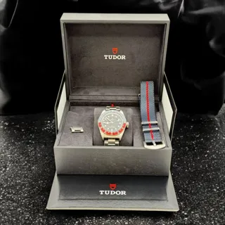 Tudor Black Bay GMT 79830RB 41mm Stainless steel Black