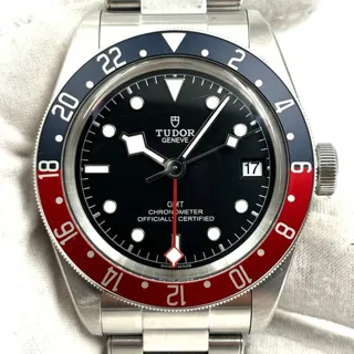 Tudor Black Bay GMT 79830RB 41mm Stainless steel Black