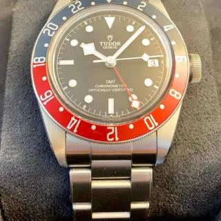 Tudor Black Bay GMT 79830RB 41mm Stainless steel Black