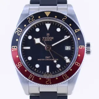 Tudor Black Bay GMT 7939G1A0NRU ( BAY  ) 39mm Stainless steel Black