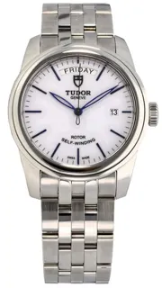 Tudor Glamour 56000 39mm Stainless steel White