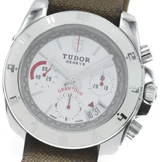 Tudor Grantour Chrono 20350 41mm Steel White