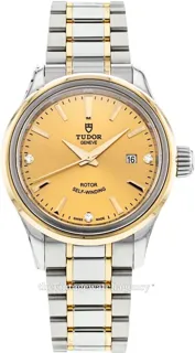 Tudor Style M12103-0004 28mm Stainless steel Golden