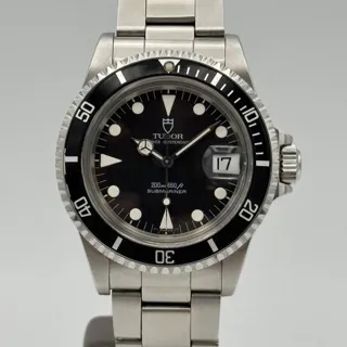 Tudor Submariner 79090 40mm Stainless steel Black