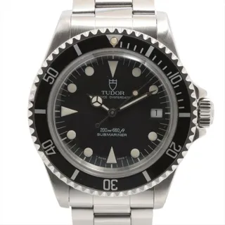 Tudor Submariner 79090 39mm Stainless steel Black