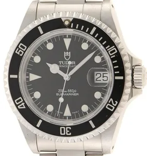 Tudor Submariner 79190 40mm Stainless steel Black