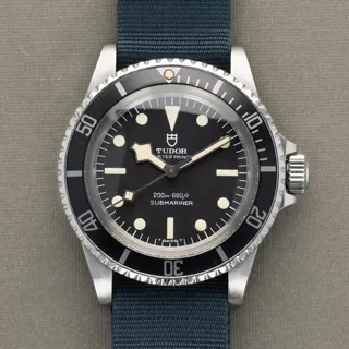 Tudor Submariner 94010 40mm Stainless steel Black