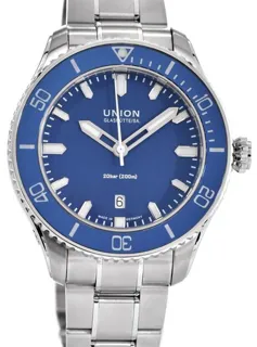 Union Glashütte Belisar D009.907.11.047.00 45mm Stainless steel Blue