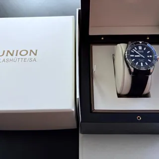 Union Glashütte Belisar D014.907.27.051.00 42mm Stainless steel Black