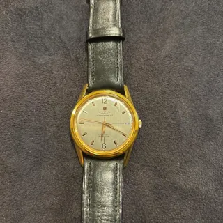 Universal Genève Polerouter 40355/2 35mm Yellow gold Silver