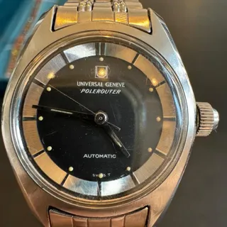 Universal Genève Polerouter 20217 Stainless steel Black