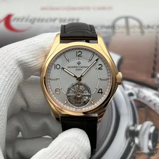 Vacheron Constantin Fiftysix 6000E/000R-B488 41mm Rose gold Silver