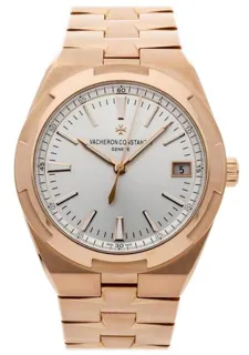 Vacheron Constantin Overseas 4500v/000r-b127 41mm Rose gold Silver