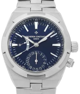 Vacheron Constantin Overseas Dual Time 7900V/110A-B334 41mm Stainless steel Blue