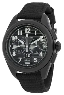 Zenith Big Date Flyback 49.4000.3652/21.I001 Ceramic Black