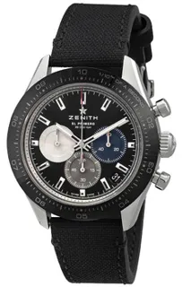 Zenith El Primero 03.3100.3600/21.C822 41mm Stainless steel Black