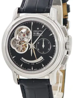 Zenith El Primero Chronomaster 03.0240.4021/22.C495 40mm Stainless steel Black