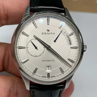 Zenith Elite 03.2122.685/01.C498 40mm Stainless steel Silver