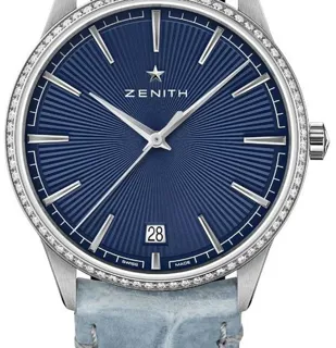 Zenith Elite 16.3200.670/02.C832 36mm Stainless steel Blue