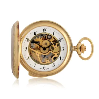 Theorein Kelek 49.5mm Gold-plated Skeletonized