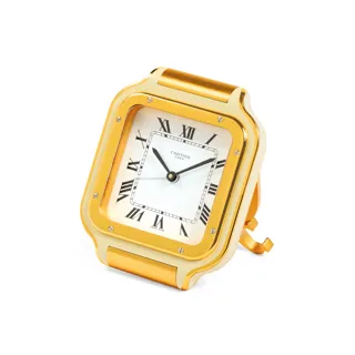 Cartier Santos 7508 73mm Gilt-metal White