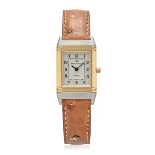 Jaeger-LeCoultre Reverso 260.5.86 Yellow gold and Stainless steel Silver