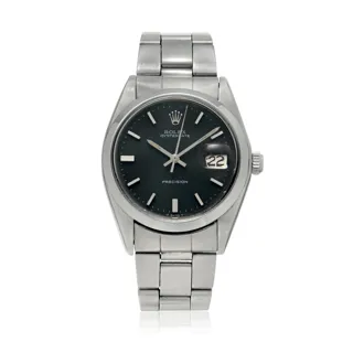 Rolex Oysterdate Precision 6694 Stainless steel Black