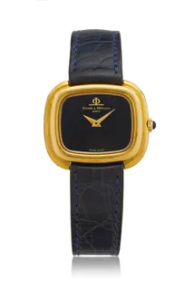 Baume & Mercier 38328 18k Gold Black