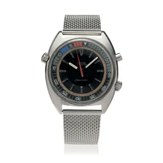 Omega Seamaster Chronostop 145.008 Stainless steel Black