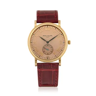 Patek Philippe Calatrava 5022 18k rose gold Golden