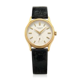 Patek Philippe Calatrava 3923 18k Gold Silver