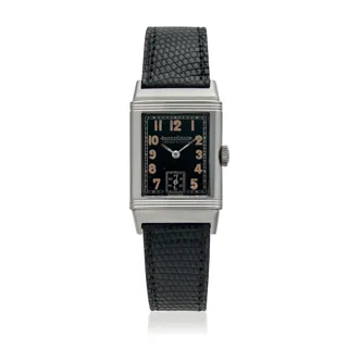 Jaeger-LeCoultre Reverso 23mm Stainless steel Black