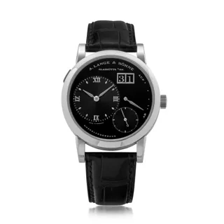 A. Lange & Söhne Lange 1 101.035 38.5mm Platinum Black